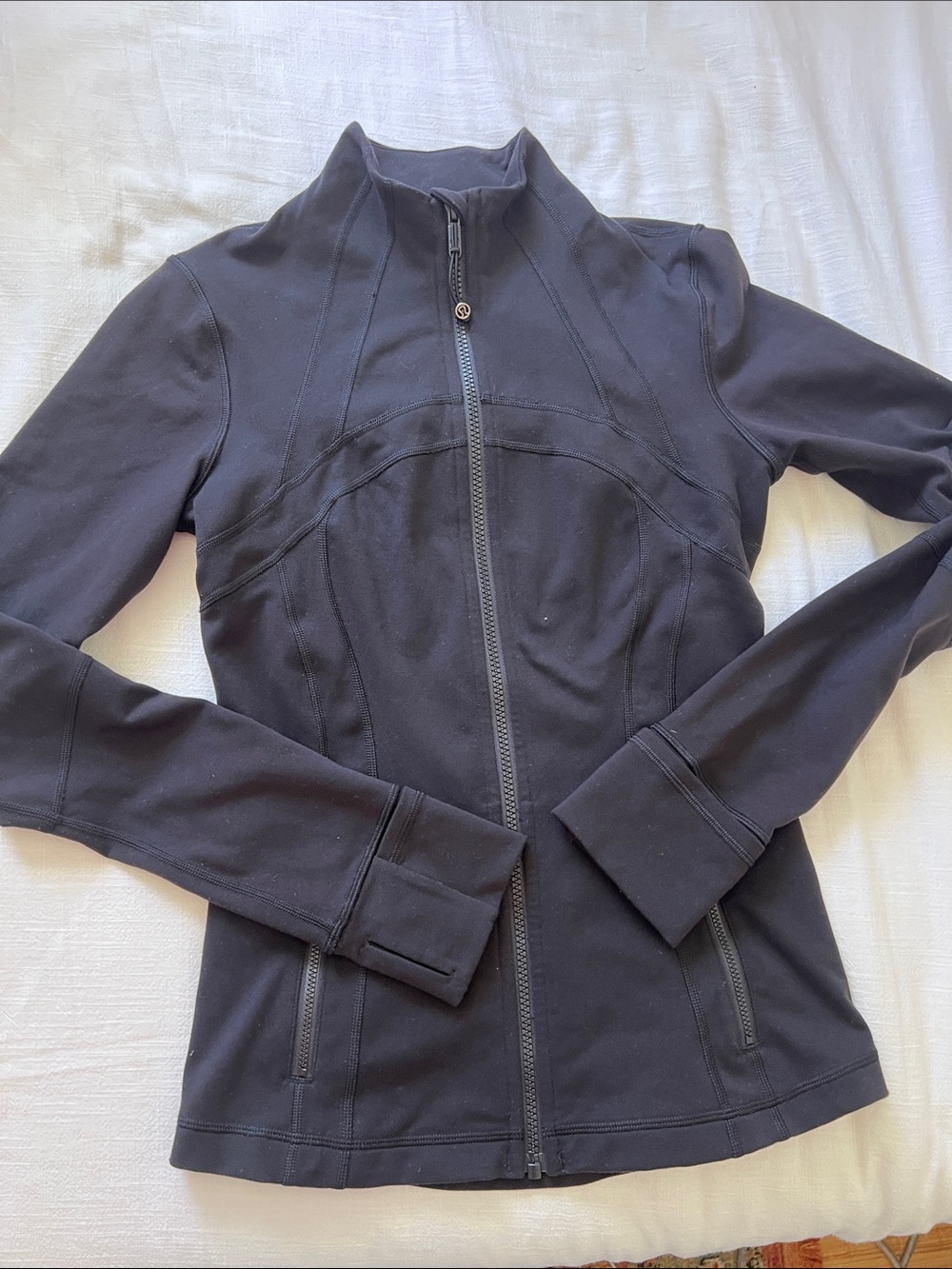 NWOT lululemon black define zip up jacket align